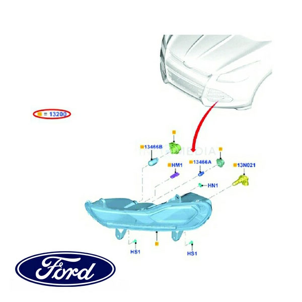 【お買い物マラソン★エントリーでP10倍！】フォード純正 13-16y FORD クーガ パーキングランプ 左側 LH 運転席側 1849467