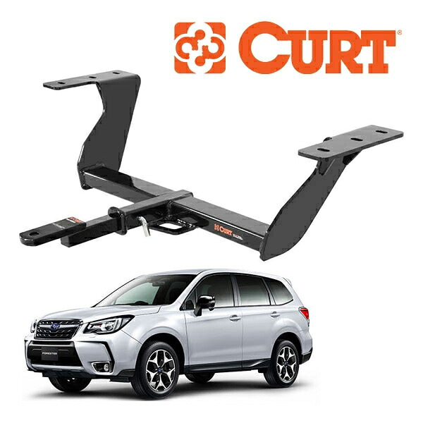 【CURT 正規品】SUBARU スバル フォレスター SJ系 平成24年11月-平成30年7月 クラス2 ヒッチメンバー 1.25インチ角 121003｜カリフォルニアカスタム店