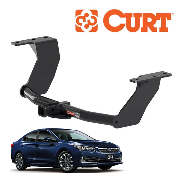CURT 正規品 SUBARU スバル インプレッサG4 セダン GK系 平成28年10月-令和5年4月 クラス1 ヒッチメンバー 1.25インチ角 11466｜カリフォルニアカスタム店