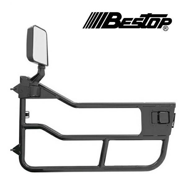【BESTOP 正規品】ジープ JEEP 97-06y TJ ラングラー HighRock 4×4 エレメント ロア ドア フレーム 左右 2枚セット マットブラック 5182501 べストップ|カリフォルニアカスタム店