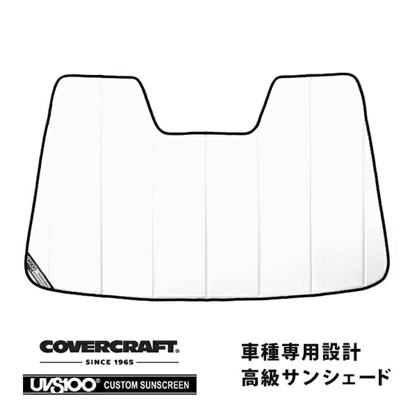 【CoverCraft 正規品】 専用設計 サンシェード ホワイト 吸盤不要 折りたたみ式 スバル インプレッサG4 GK/スポーツ GT/XV GT アイサイト対応 カバークラフト ［真夏もへたらない3層構造で断熱効果抜群］