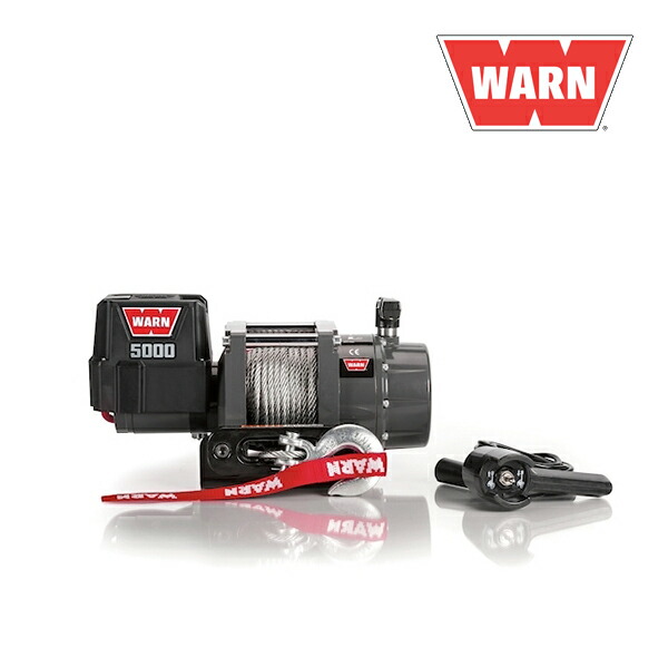 【お買い物マラソン★エントリーでP10倍！】【WARN (ウォーン) USA正規品】 ウインチ (ウィンチ) ワーン ユーティリティーウインチ (ウィンチ) ワーン 5000 DC/ELECTRIC WINCH ワイヤーロープ ロープ長さ:18.3m x 6.35mm 最大牽引力:2,268kg 電圧:12V 99963 66,000円