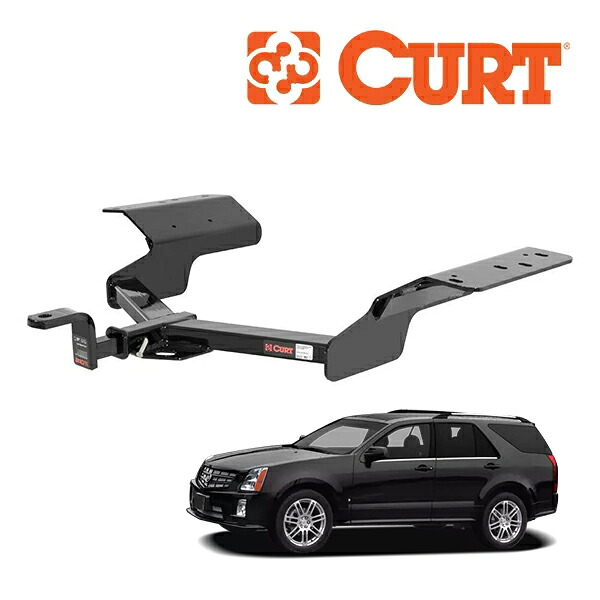 【CURT 正規品】04-09y キャデラック SRX V6 V8 クラス2 ヒッチメンバー 1.25インチ角 121063｜カリフォルニアカスタム店