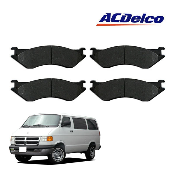 AC DELCO / ACデルコ フロントブレーキパッド 17D758C （1998-2002y ダッジ ラムバン（B1500））