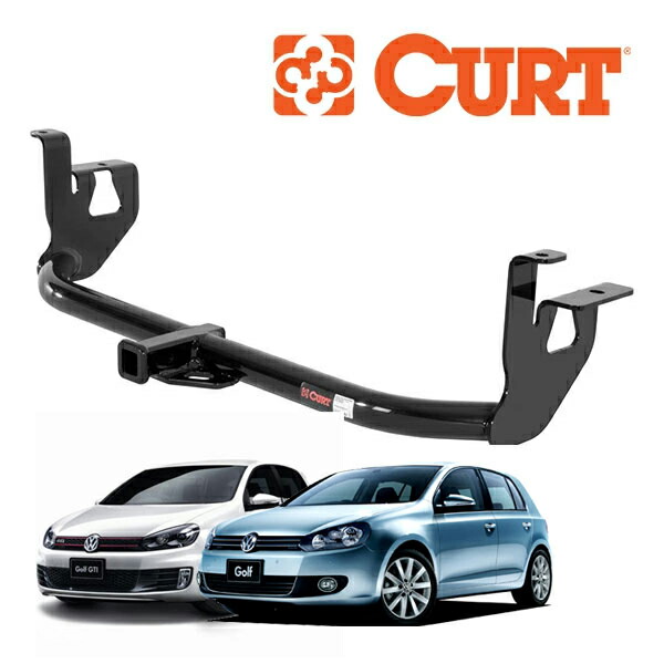 【CURT 正規品】VW フォルクスワーゲン ゴルフ6 | ゴルフ6 GTI クラス1 ヒッチメンバー 1.25インチ角 11000|カリフォルニアカスタム店
