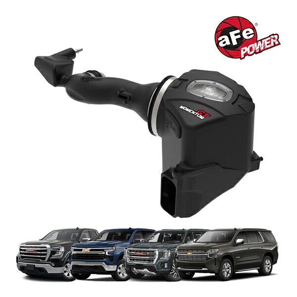 【aFe Power 正規品】21-25y シボレー タホ サバーバン 21-25y GMC ユーコン ユーコンXL V8 5.3L Momentum GT コールドエアインテーク エアフィルター Pro DRY S フィルター(乾式) 50-70066D エアーフィルター エアクリーナー｜カリフォルニアカスタム店