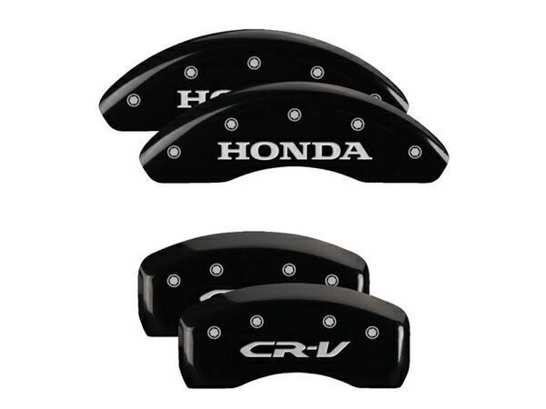 【MGP 正規品】 ホンダ CR-V RW1 RW2 専用設計 ブレーキ キャリパーカバー ブラック HONDA CR-V アルミ製 20221SCRVBK フロント リア 1台分