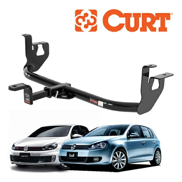 【CURT 正規品】VW フォルクスワーゲン ゴルフ6 | ゴルフ6 GTI クラス1 ヒッチメンバー 1.25インチ角 110003｜カリフォルニアカスタム店