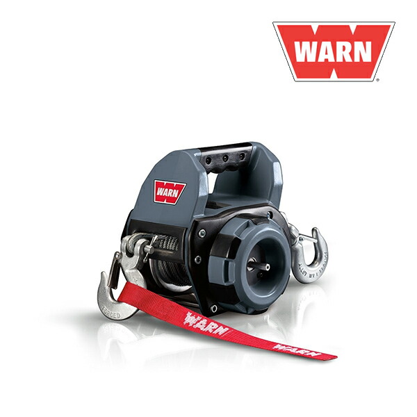 【お買い物マラソン★エントリーでP10倍！】【WARN (ウォーン) USA正規品】ドリルウインチ 750lbs/DRILL WINCH シンスティックロープ最大牽引力約340kg 汎用 101575