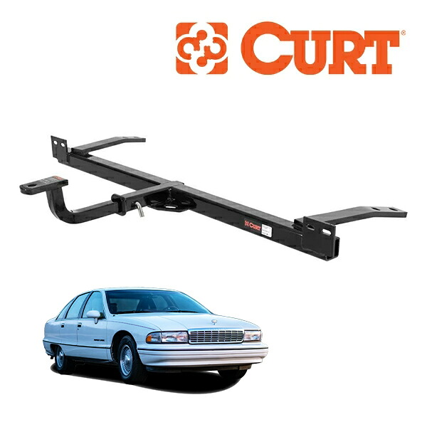 【CURT 正規品】77-96y シボレー カプリス セダン クラス2 ヒッチメンバー 1.25インチ角 120093|カリフォルニアカスタム店