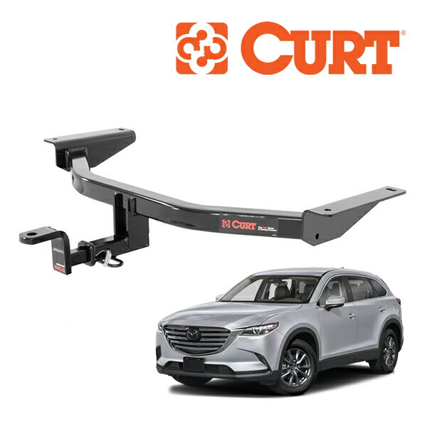【CURT 正規品】16-23y MAZDA マツダ CX-9 クラス2 ヒッチメンバー 1.25インチ角 121563|カリフォルニアカスタム店
