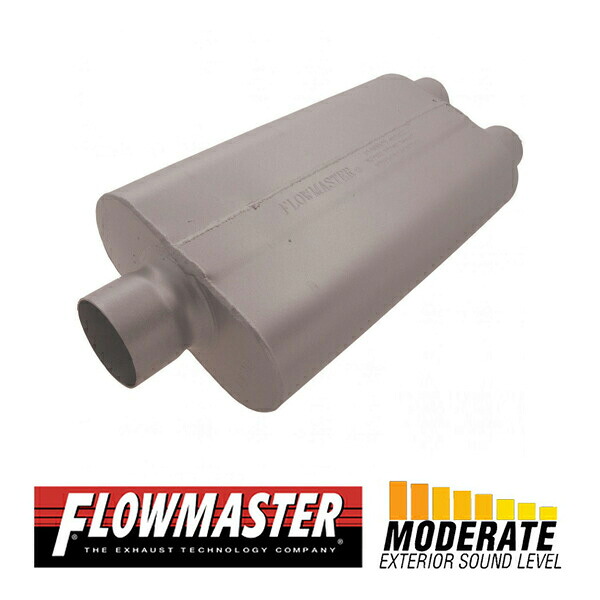 【お買い物マラソン★エントリーでP10倍！】FLOW MASTER / フローマスター 50 デルタ フロー マフラー #9430502 Center in 3.00\
