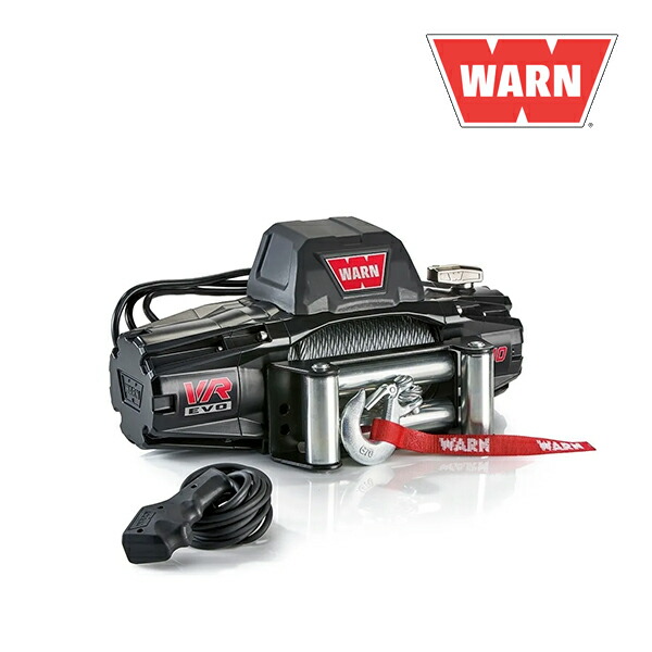 楽天市場】WARN ウォーン VR EVO 8 電動ウインチ スチールワイヤー