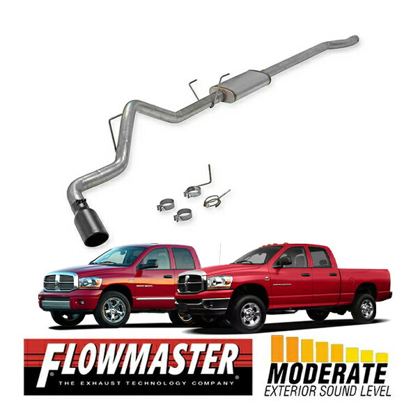 【FLOWMASTER 正規品】フローFXキャタバックエキゾーストシステム 03-12y ラム 2500/3500 5.7L 06-08y ラム 1500 5.7L 717867