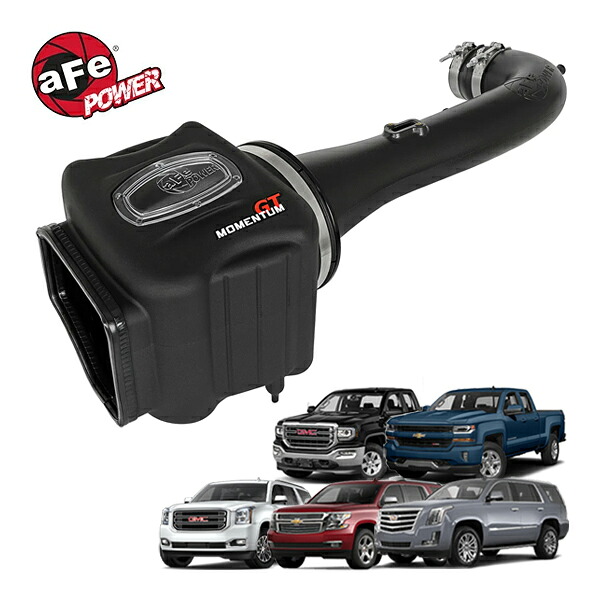 【aFe Power 正規品】15-20y シボレー タホ サバーバン 15-20y GMC ユーコン ユーコンXL 15-20y キャデラック エスカレード エスカレードESV V8 6.2L 5.3L Momentum GT コールドエアインテーク エアフィルター Pro DRY S フィルター(乾式) 51-74110｜カリフォルニアカスタム店