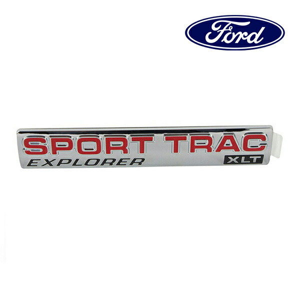 【楽天市場】【1日はポイント10倍&最大100バック★要エントリー】フォード純正 SPORT TRAC エンブレム ネームプレート リア