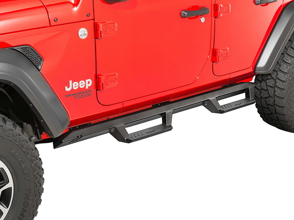 jeepラングラーJL用ナーフステップカラーブラック | eclipseseal.com