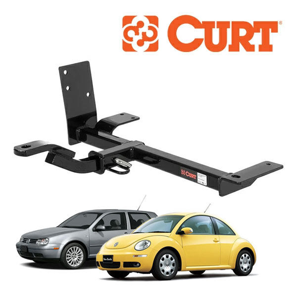 【CURT 正規品】VW フォルクスワーゲン ニュービートル 9C系 | GTI 3ドア クラス1 ヒッチメンバー 1.25インチ角 110663|カリフォルニアカスタム店