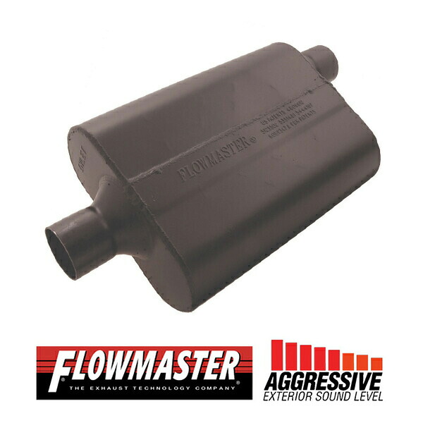 FLOW MASTER / フローマスター スーパー 44 マフラー #942447 Center in 2.25\