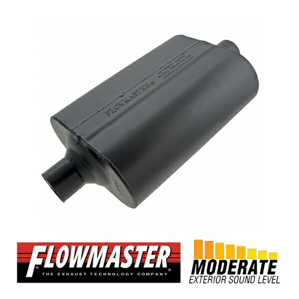 FLOWMASTER 50 フローマスター Flowmaster 942551 Flowmaster 50 Series Delta Flow Chambered Muffler