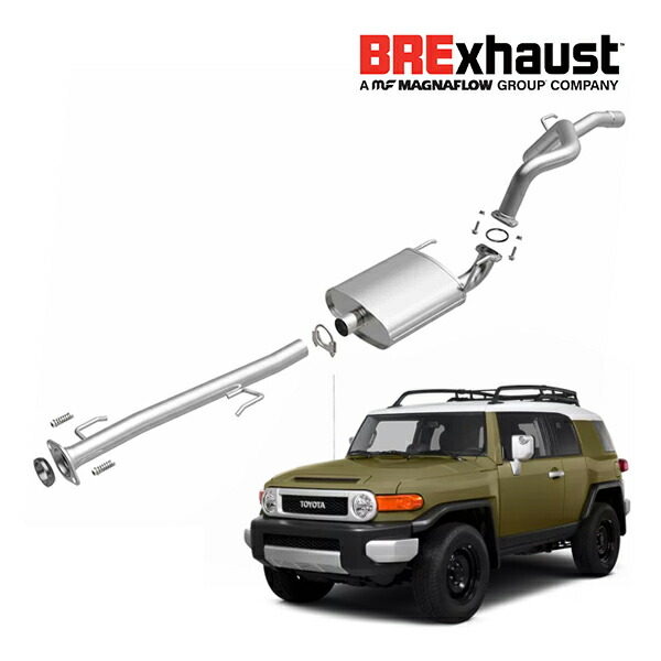 楽天市場】GSJ15W FJクルーザー オールステンマフラー 100Φ 2本斜め