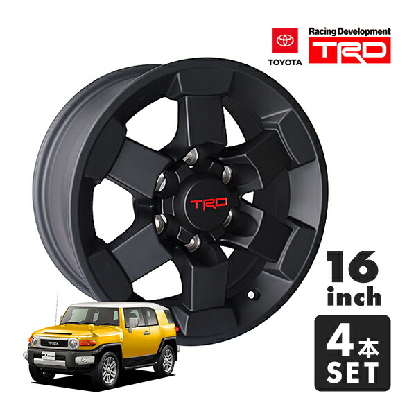 楽天市場】ヤリス 純正 オプション TRD 鍛造ホイール 6Jx16 +45 4/100