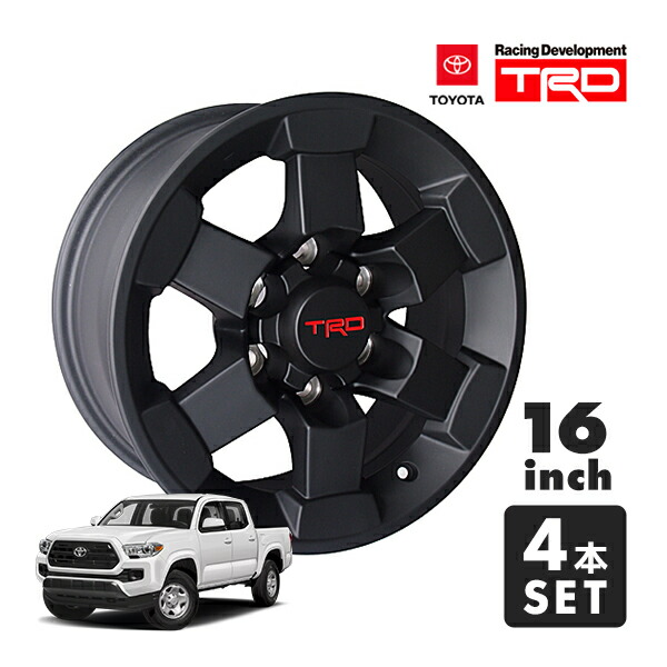 TOYOTA 純正TRD 16インチアルミホイールセットPCD 114.3/5H Amazon | USトヨタ 純正品 トヨタ FJクルーザー タコマ TRD 16