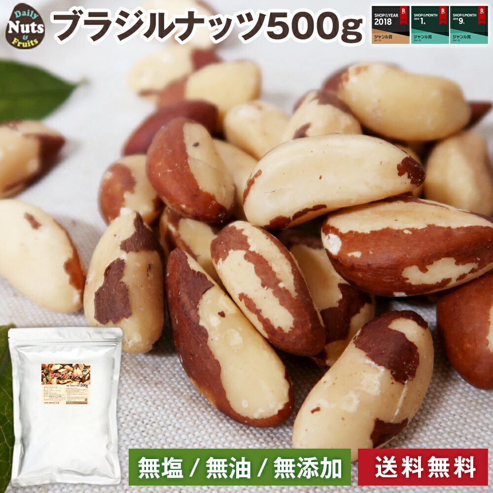送料無料 ブラジルナッツ 500g アマゾンのスーパーナッツ 産地直輸入 海外では有名な栄養価の高いナッツ 非常食 工場直販 常備食 便利なチャク付き袋 福袋特集 追跡可能