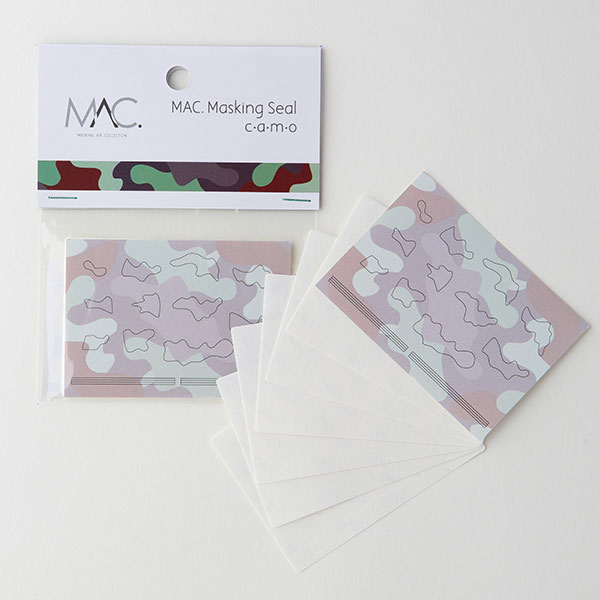 Mac マスキング判子 C A M O ネイル 一部 ジェルネイル Doorswindowsstairs Co Uk