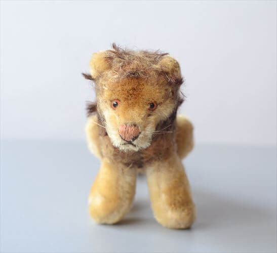 【送料無料】1956-76年代 ドイツ製 Steiff お座りライオン Leo Lion ぬいぐるみ シュタイフ ドール フィギュア アンティーク ヴィンテージ_250605