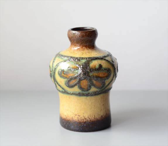 イタリア 花瓶 マヨルカ焼き デルータ ドラゴン Sberna 794-37 イタリア製 輸入雑貨 花瓶 マヨルカ焼き デルータ Deruta