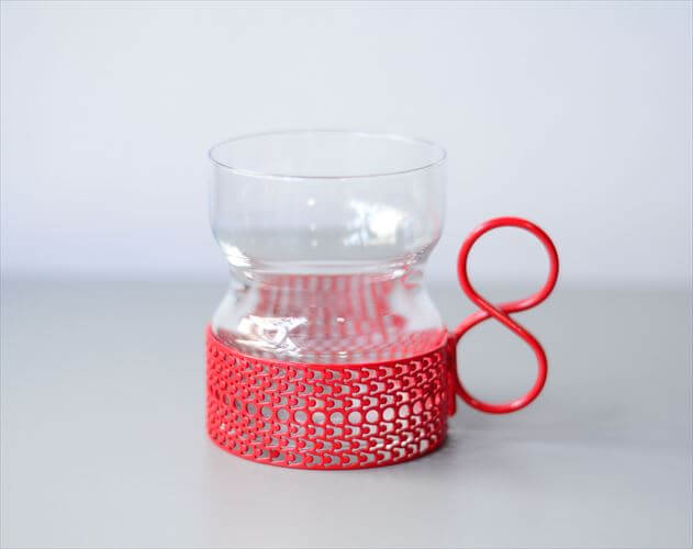 楽天市場】イッタラ ツァイッカ ステンレスホルダー付きグラス