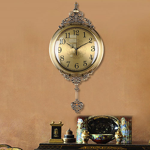 連続秒針 壁掛け時計 アンティーク ウォールクロック 掛け時計 オシャレ おしゃれ インテリア 時計 北欧 レトロ アイアン 音がしない 振り子 Mpgbooks Com