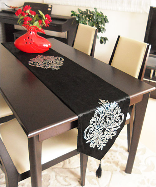 Table Runner Table Center Go Japanese Agricultural Standards Elegant Housewarming Rhinestone Of Table Runner North Europe