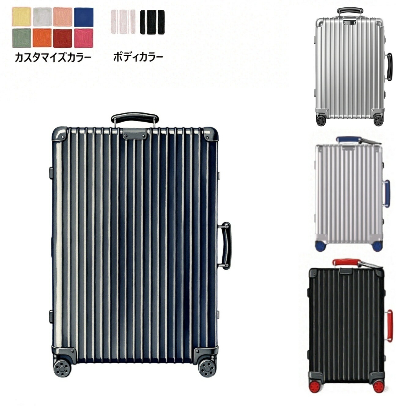【百貨店大売り出し継続期間制限事項10％OFF+10％OFFクーポン券+P2倍】Classic Check-In M カスタマイズ能力のある 店卸し資産取り計らう 軽銀 旅行バッグ 60L 持ちはこび容れもの 旅する 出張 牢固たる 軽さ 一般受け ブート型 ＦＲＧ製 御膳上等 キャリーバッグ メンズ  貨物輸送無料 リモワ当てはめるの取りまかなうをおまけします