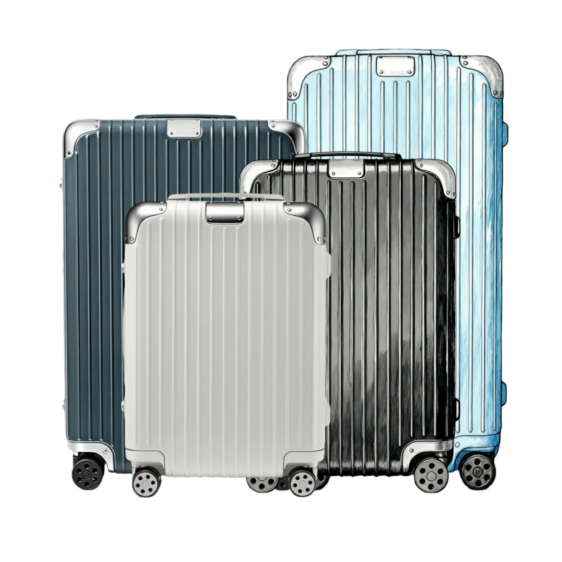 【百貨店大売り出し継続期間押さえる10％OFF+10％OFF引き換え証+P2倍】Hybrid Cabin Check-In M L Trunk Plus 軽銀 ポリカーボネート 旅行バッグ 36L 60L 86L 101L 持ちはこび容れもの 旅する 出張 牢固たる  ＦＲＧ製 キャリーバッグ レディース 貨物輸送無料 リモワ当て嵌めるの取りまかなうをおまけします