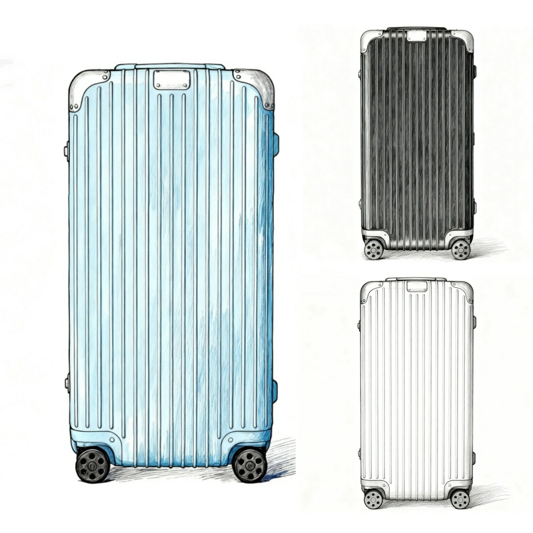 【第四次元制限事項10％OFF引き換え証】Hybrid Trunk Plus 軽銀 ポリカーボネート 旅行バッグ 101L 持ちはこび入れもの 旅する 出張 手ごわい 軽さブート型 ＦＲＧ製 御前上等 キャリーバッグ メンズ レディース 貨物輸送無料 リモワ当て嵌めるの押しかぶせるをおまけします