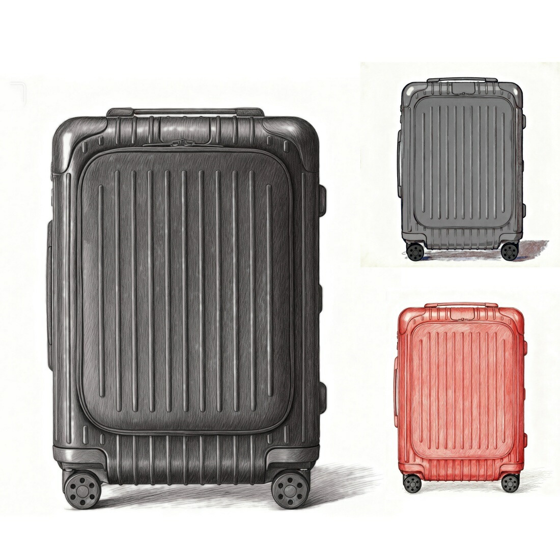 【百貨店大売り出し継続期間押さえる10％OFF+10％OFF引き換え証+P2倍】Essential Sleeve Cabin ポリカーボネート 向こう正面隠し 旅行バッグ 36L  持ちはこび容れもの 旅する 出張 牢固たる 軽さブート型 ＦＲＧ製 御前上等 キャリーバッグ レディース 貨物輸送無料 リモワ当て嵌めるの取りまかなうをおまけします