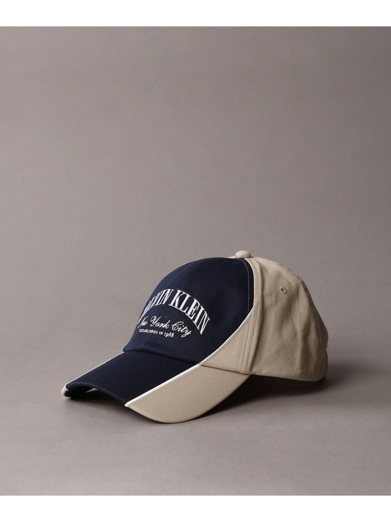 (U)【公式ショップ】 カルバンクライン キャップ - ツイルシーズナルグラフィックキャップ Calvin Klein Jeans Accessory 4D5088G Calvin Klein Jeans Accessory カルバン・クライン 帽子 キャップ【送料無料】[ Fashion]