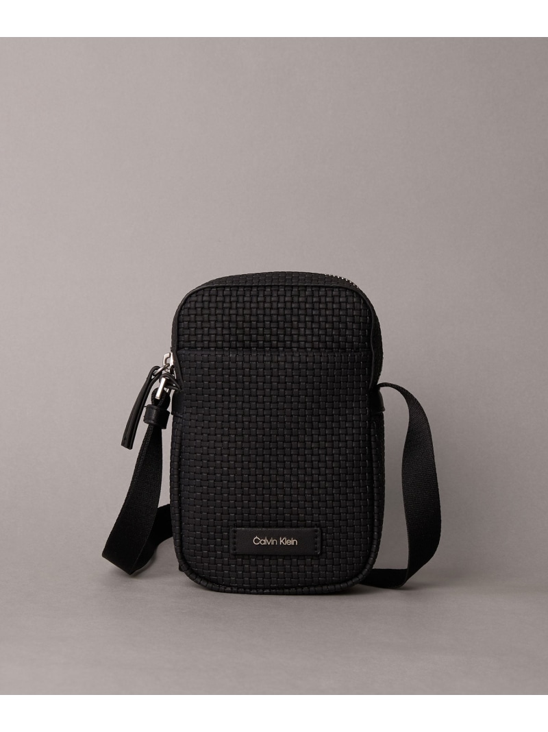 【SALE／50%OFF】(M)【堅苦しさ販売店】 カルバンクライン クロスボディバッグ Calvin Klein カルバン・クライン 御徒面子 ボディバッグ・ウエストポーチ 黒いこと【RBA_E】【貨物輸送無料】[ Fashion] メンズバッグ-バッグ・小物・ブランド雑貨