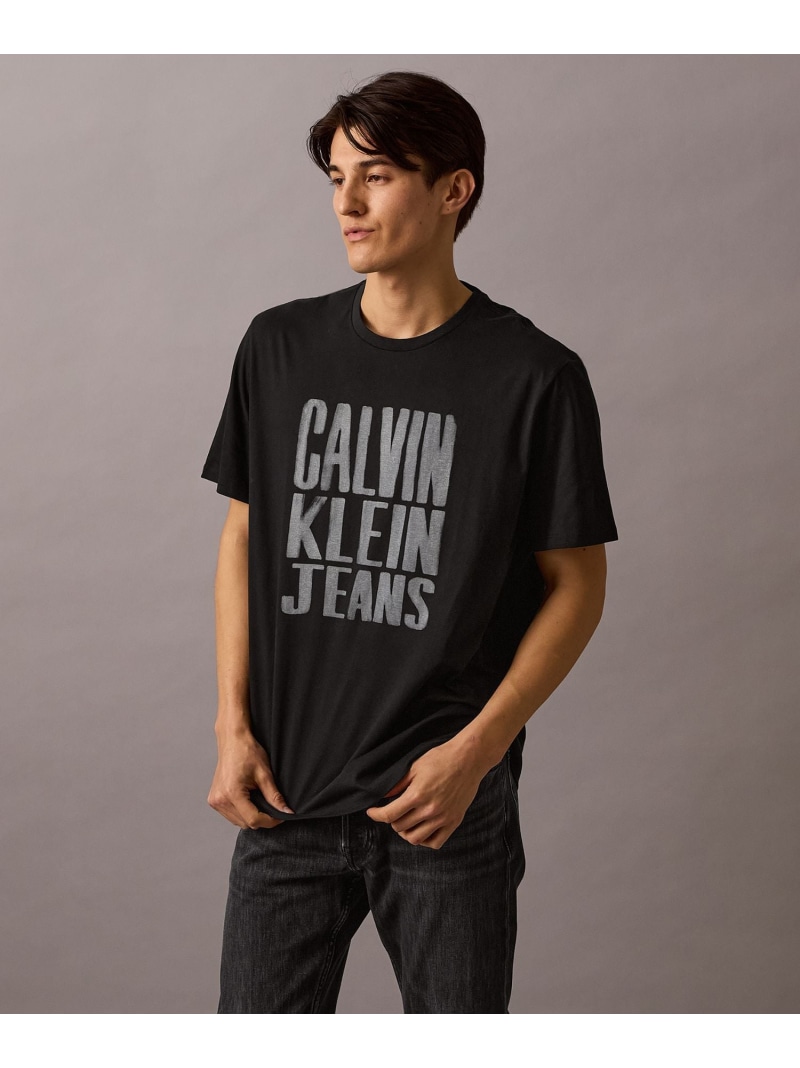 【  Jeans】カジュアルスタイル/CKロゴTシャツ 楽天市場】(W)【公式ショップ】 カルバンクライン シュランクン