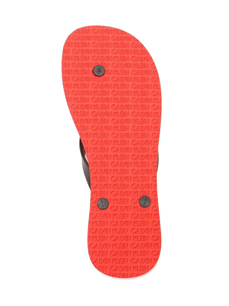 red calvin klein shoes