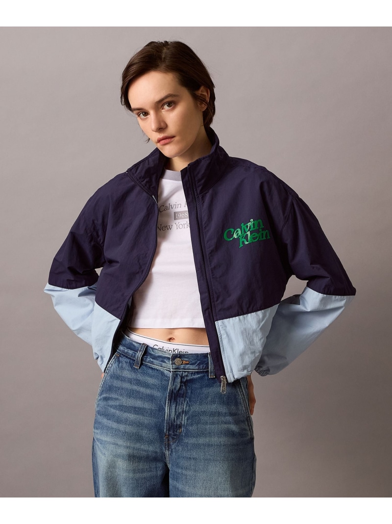 Jeansジップアップナイロンジャケット カルバンクライン 22865038_53944571_1000.jpg