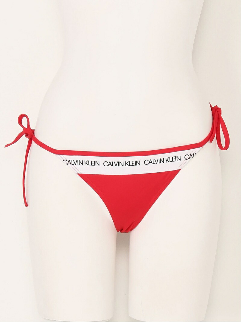 calvin klein swimwear red