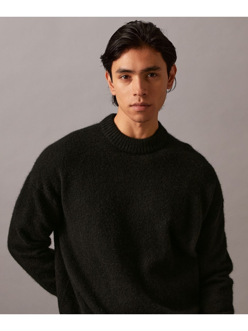 カルバンクライン( )黒アンサンブルニット S CK calvin klein カルバンクライン Vネックニット ブラック