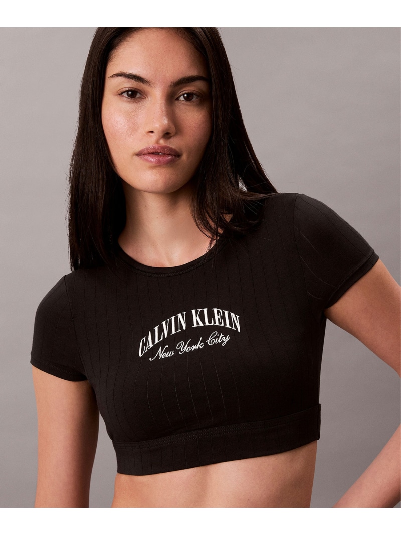 (W)【堅苦しさ販売店】 カルバンクライン ティーシャツブラレット - Heritage Classic  Calvin Klein Underwear QF8849AD Calvin Klein カルバン・クライン 下着類・お座敷御召しもの 余分の物の下着類・お座敷御召しもの 黒いこと 白いこと【貨物輸送無料】[ Fashion]