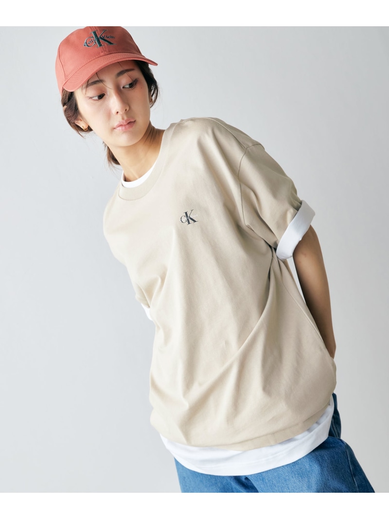(U)【公式ショップ】 カルバンクライン Tシャツ(2枚パック) - ユニセックスショートスリーブTシャツ Calvin Klein Jeans 4RAB217 Calvin Klein Jeans カルバン・クライン トップス カットソー・Tシャツ ブラック【送料無料】[ Fashion]