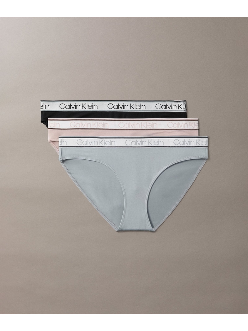 (W)【堅苦しさ販売店】 カルバンクライン ビキニさる股引き 3枚容器に並べる Calvin Klein Underwear QP2485O Calvin Klein Underwear カルバン・クライン 下着類・お座敷御召しもの さる股引き【貨物輸送無料】[ Fashion]