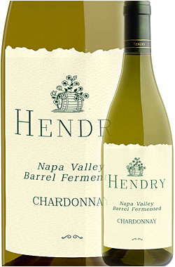 【ヘンドリー】 シャルドネ “バレル・ファーメンテッド” ヘンドリー エステイト ヴィンヤード, ナパ・ヴァレー [2023] Hendry Wines Barrel Fermented Chardonnay, Oak Knoll, Napa Valley 750ml カリフォルニアワイン ナパバレー白ワイン