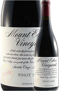 ギフト対応可 【マウント・イーデン】 ピノ・ノワール &ldquo;エステイト&rdquo; サンタ・クルーズ・マウンテンズ [2019] Mount Eden Vineyards Estate Pinot Noir Santa Cruz Mountains 750ml 高級赤ワイン カリフォルニアワイン カリフォルニアワイン専門店｜カリフォルニアワインあとりえ 8,614円